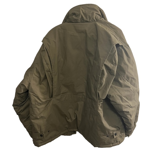 Olive Mens Coat - Picture 2 of 3